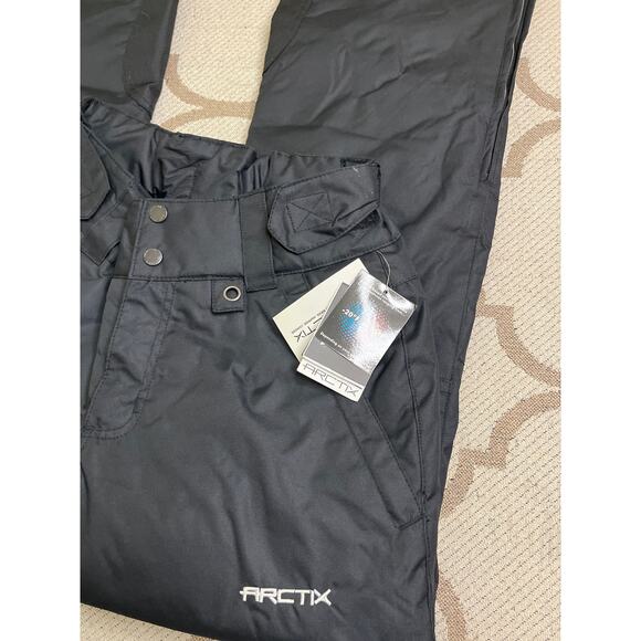 Arctix Black women’s insulated zipper pockets snow pants 5K,29”, size small(4-6) - Picture 4 of 16